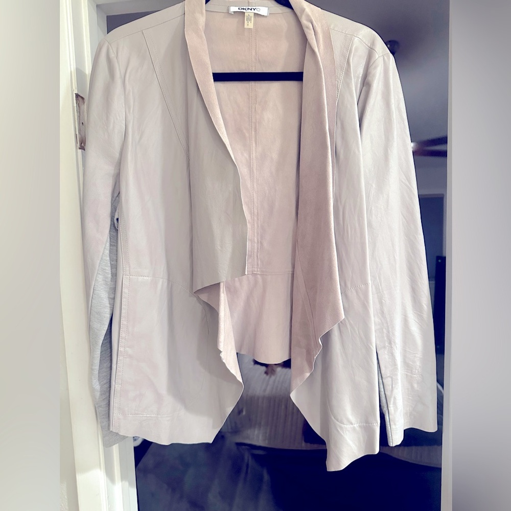 DKNYC women’s large lambskin jacket